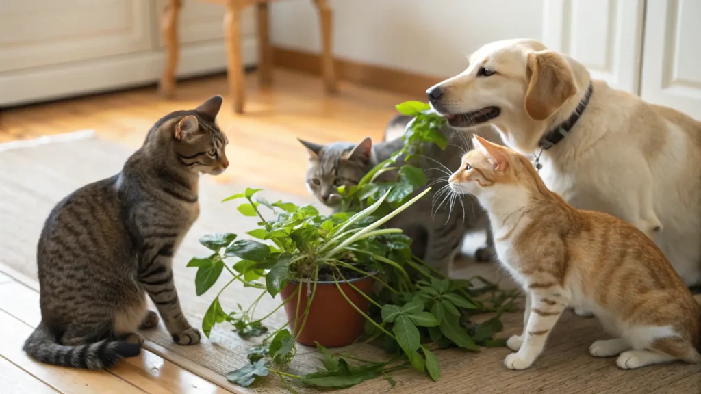 Pet Eats a Prayer Plant