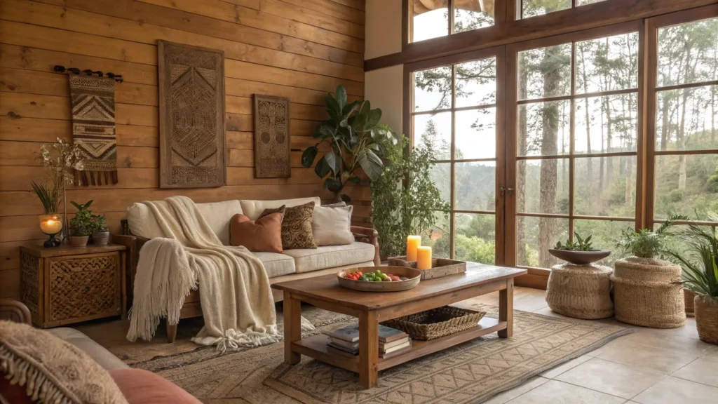 Earthy Living Room