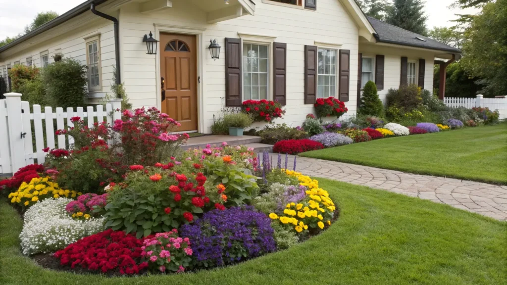 house flower bed ideas