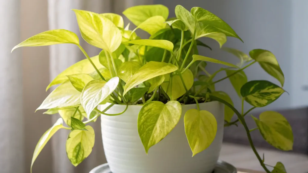 Pothos Plant Types : Neon Pothos