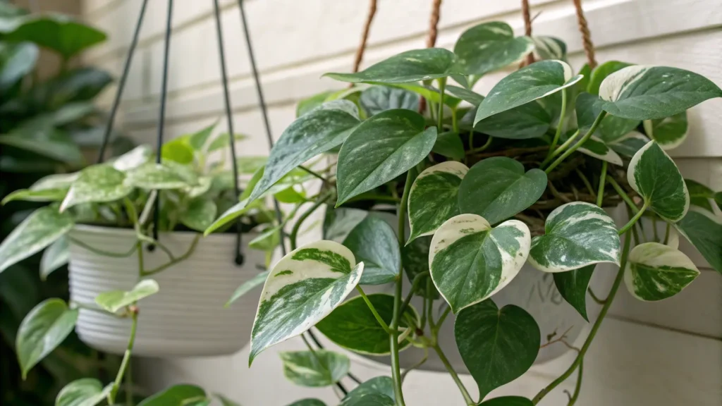 Pothos Plant Types : Pearl and Jade Pothos