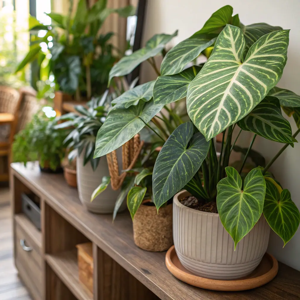 big leaf houseplants