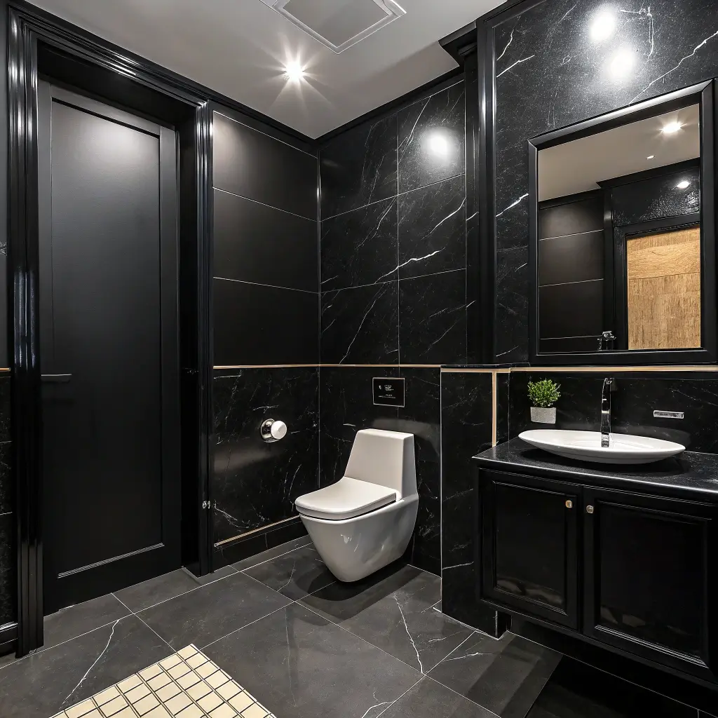 Black Bathroom