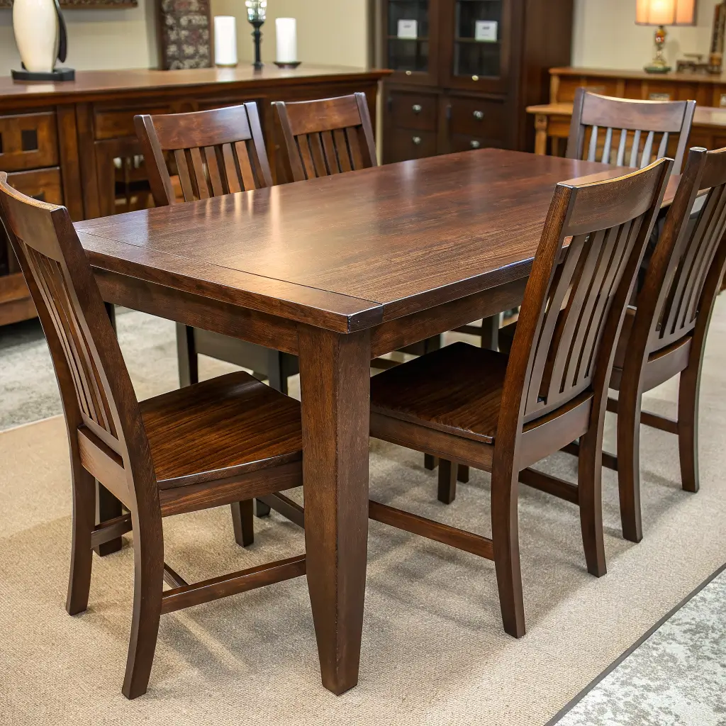 Is there a market for dark wood furniture?