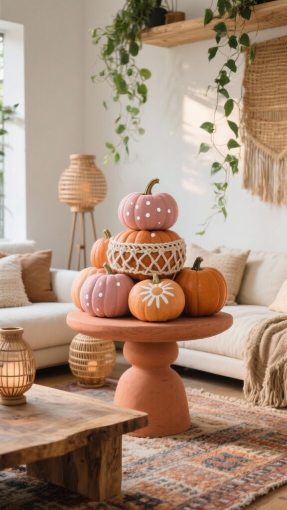Decorated Pumpkins