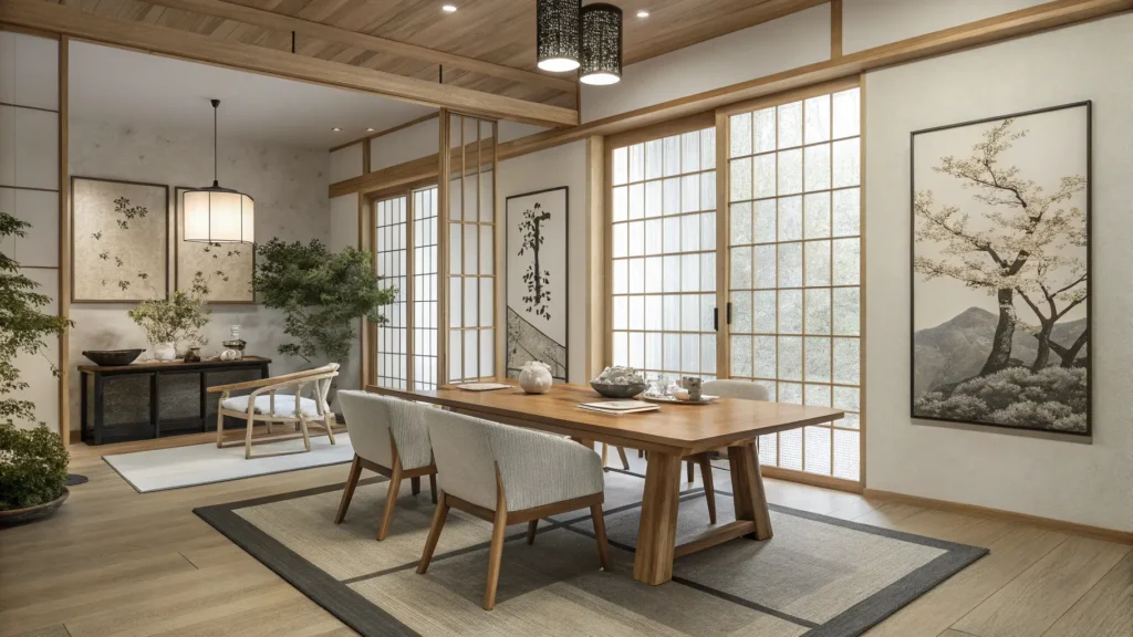Japandi Dining Room Ideas