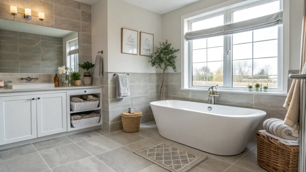 Neutral Bathroom Decor